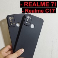 EllaStuff Bisa COD Realme C17 - Realme 7i Softcase BLACK MATTE CAMERA PROTECTION Case Casing Hp Realme C17 - 7i