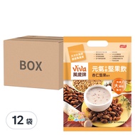 ViVa 萬歲牌 元氣什穀堅果飲 杏仁堅果 10入  280g  12袋