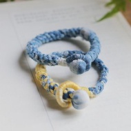 NO.8原創 & 草木染手環 布手鐲 手工編制 | 文藝自然