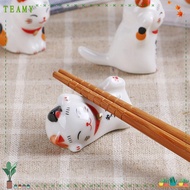 TEAMY Lucky Cat Creative Home Hotel Beautiful Cutlery Stand