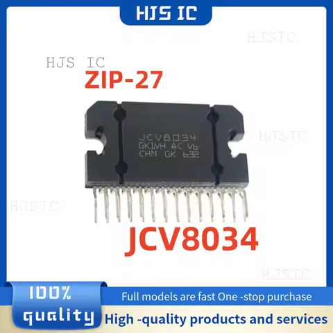 1PCS/LOT 100% NEW JCV8034 Auto Amplifier Chip ZIP-27 Best Quality In Stock