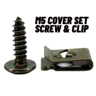 Motorcycle ALL Body COVER SET SCREW Self Tapping SKRU FULL screw SKRU clip M5 car M5x16 YAMAHA honda rs150 Y15ZR ex5 lc