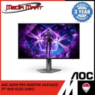 AOC AGON PRO MONITOR AG276QZD 27’’ QHD OLED 240HZ GAMING MONITOR