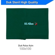 Duk Rapat Steril Duk Polos Steril Medis 100x100