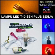 Led Turn Signal Lights Plus 2-Mode 2-In-1 Premium Universal T10 Nmax Ae Restock