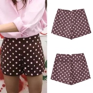 Coffee Polkadot Short Pants 81107 (TENYR)