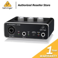 Behringer U-Phoria UM2 USB Audio Interface (UM-2 / UM 2)