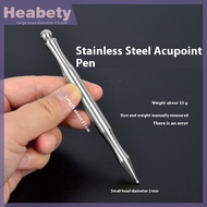 Heabety Acupuncture Pen Reflexology Tools Acupressure Pen Stainless Steel Brass Massage Pen Reflexol