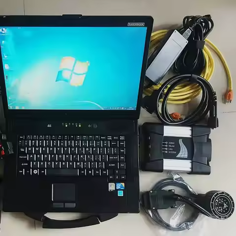 Auto Diagnose Tool for BMW Icom Next A2 A+B+C Code Scanner Latest V01.2026 Software in Laptop CF53 I