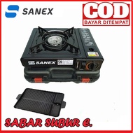 PAKET BBQ/BBQ SET KOMPOR GAS PORTABLE SANEX/NIKO + YAKINIKU GRILL PAN