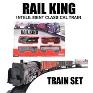 New Toy For Kids Kereta Api Set Klasik Mainan KeretaApi_Rail King Electric Classical Train Toy Set 19033-4