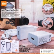 new Charger Xiaomi MI9 27w Fast Charging TURBO murah