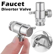 【PEAT】3 Way Diverter Valve Water Tap Connector Kitchen Faucet Adapter Sink Splitter