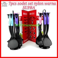 Supra Nylon Kitchen Utensil Set I Sodet Teflon Sutil/ Set Supra 7 pc
