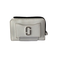 MARC JACOBS Bi-fold Wallet 2-fold Leather WHT Plain Women's 2F3SMP050S07 Direct from Japan Secondhan