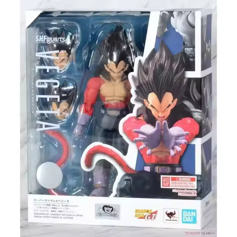 Bandai SHF Dragon Ball GT Super Saiyan 4 SSJ4 Vegeta Saiyan Prince