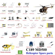 C189 MD500 RC ERA Remote Control Era Bird Simulation Helicopter Parts Complete Main Motor
