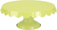 contento 672250 Cake Stand, Green, Size: Diameter 7.9 x 3.3 inches (20 x 8.5 cm) (S)