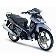 coverset modenas Xcite 130 siap sticker