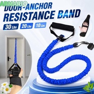 IARMARIOQR Resistance Exercise Band, Elastic 30 Lbs 20 Lbs 10 Lbs Door-Anchor Resistance Band, Porta