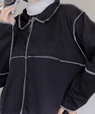 JUSTIN One Size Blouse Style Korean Cewek Tanggung Modis Modren Atasan Outfit Cewe Abg Polos Terbaru