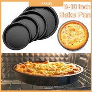 6-10Inch Non-Stick Pizza Baking Tray Mold Plate Mold Baking Oven Baking Bakeware Easy Clean kitchen 