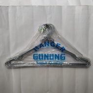 Gantungan Pakaian Hanger Dewasa Kawat Chrome Aman Dari Karat 1 Lusin