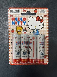 Hello Kitty Maxell Alkaline Battery AA 8pcs 電池