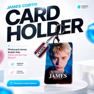 Jo's Market Card Holder James Cortis Premium Acrylic with Strong Cahol PhotocardKeychain