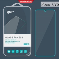 Gor Poco C75 / C71 tempered glass is transparent and smooth, reduces fingerprints, beautiful glass