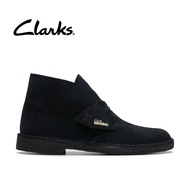 Clarks Mens Desert Boot Black Sde