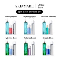 SKINMADE Set - Sunscreen SPF50 + Q10 Serum + Cleansing Oil + Moisturiser + Centella Salicylic Acid C
