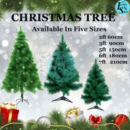 Christmas Tree 6FT 180CM 7FT 210CM Green Christmas decoration thick christmas tree