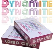 54pcs/set KPOP BTS Dynamite Lomo Cards HD Photocards Collectibles