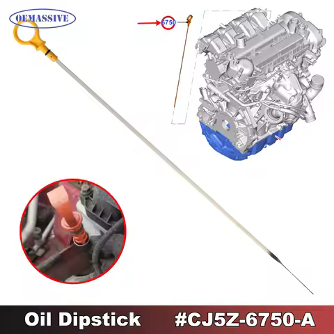 Car Engine Oil Level Dipstick Engine CJ5Z-6750-A For Lincoln Ford Escape Edge Explorer Focus Fusion