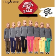 [Ready stock] Kotton Seluar sukan skirtpant ready made by Nick Active