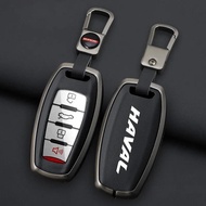 Car Key Case Shell Auto Emblem Keychain Ring For Haval Jolion F7 H9 H6 H2 F7X F7H H8 H3 H4 H1 H5 H7 