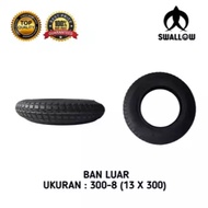 Outer Tire for Sand Cart Push Truck Arko 3.00 - 8 300 x 8 Swallow Artco SWALLOW OUTER TYRE Wheelbarr