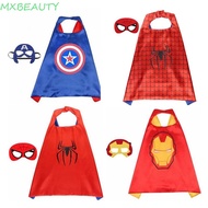 MXBEAUTY1 Super Hero Figure Costumes Kid Toys Birthday Party Cosplay Costume Party Theme Supplies Costumes Cosplay Hulk Cloak Cape