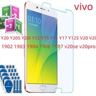 Glass Vivo Y20 Y20S Y20i Y12 Y15 Y11 Y17 Y12S V20 V20SE V20Pro Vivo 1901 1902 1903 1904 1906 1907 9H Transparent Screen Protector Tempered Glass Clear Protective Film