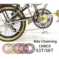 BOLANY Folding Bicycle Chainring 130BCD 53T / 56T