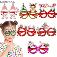 KOOK Christmas Glasses Plastic Santa Gnome Decorative Sunglasses Kid Party Costume