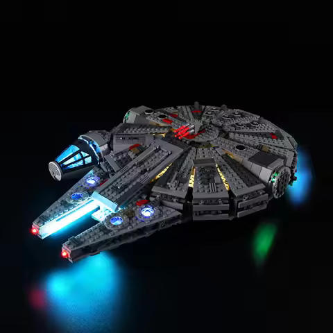 LED Lighting Set Suitable for LEGO Millennium Falcon 75105 Building Blocks
