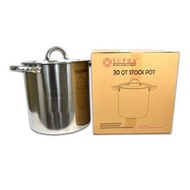 40Qt 30Qt Stock Pot Supra Stainless Steel Thickness 38L 28L