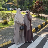 NADISFA - Suha Abaya | Abaya Cotton Abaya Hitam Abaya Jubah Muslimah Abaya Premium Abaya Hitam Mewah