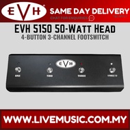 EVH 5150III 50W Head 4 button 3-channel Amplifier Footswitch