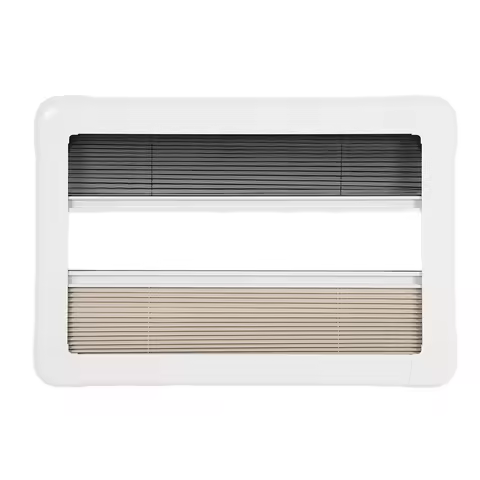 700x500mm/28x20in RV Pleated Interior Window Shade Convenient to Operate Pleated Privacy Blind Shade