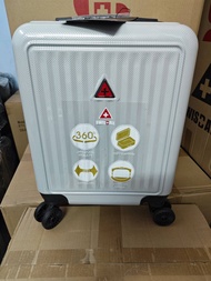 BagsMarket Luggage กระเป๋าเดินทาง Swiss Saint 2009 ขนาด16 นิ้ว ล้อหมุนรอบ 360° Polycarbonate รุ่น KS