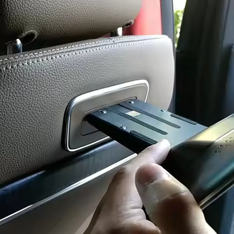 TV Screen For 2020 Mercedes Benz GLS450 GLS580 Rear Seat Entertainment System Headrest WiFi Android 