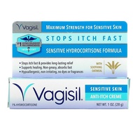 Vagisil, Anti-Itch Creme, Maximum Strength, Sensitive Skin, (28 g) / Vagisil Odor Block Powder / Vag